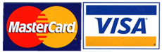Visa & Mastercard accepted